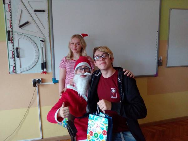 Zdjęcie: Święty Mikołaj w klasie III